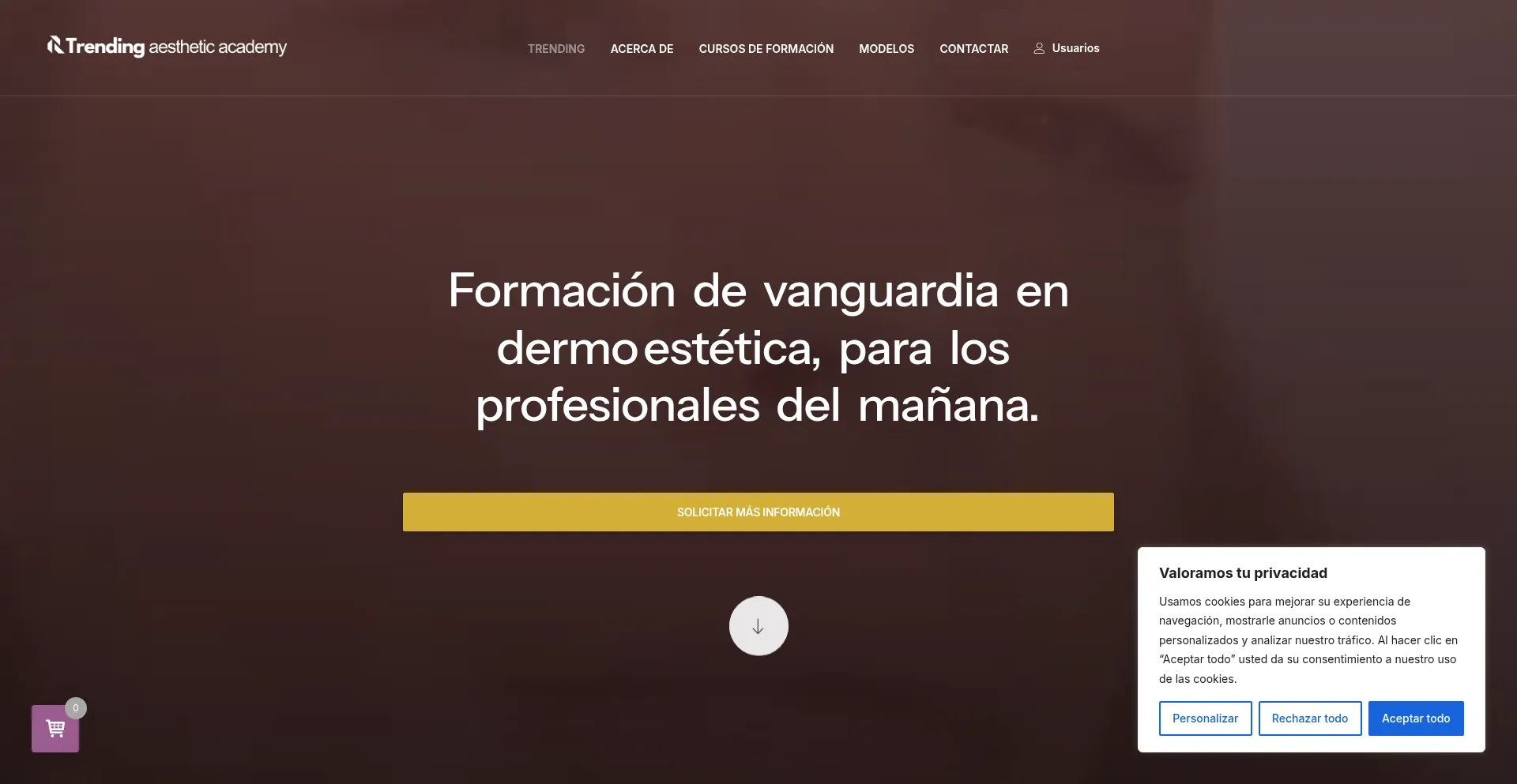 ¿És Seguro y Confiable Trendingaestheticacademy.com?