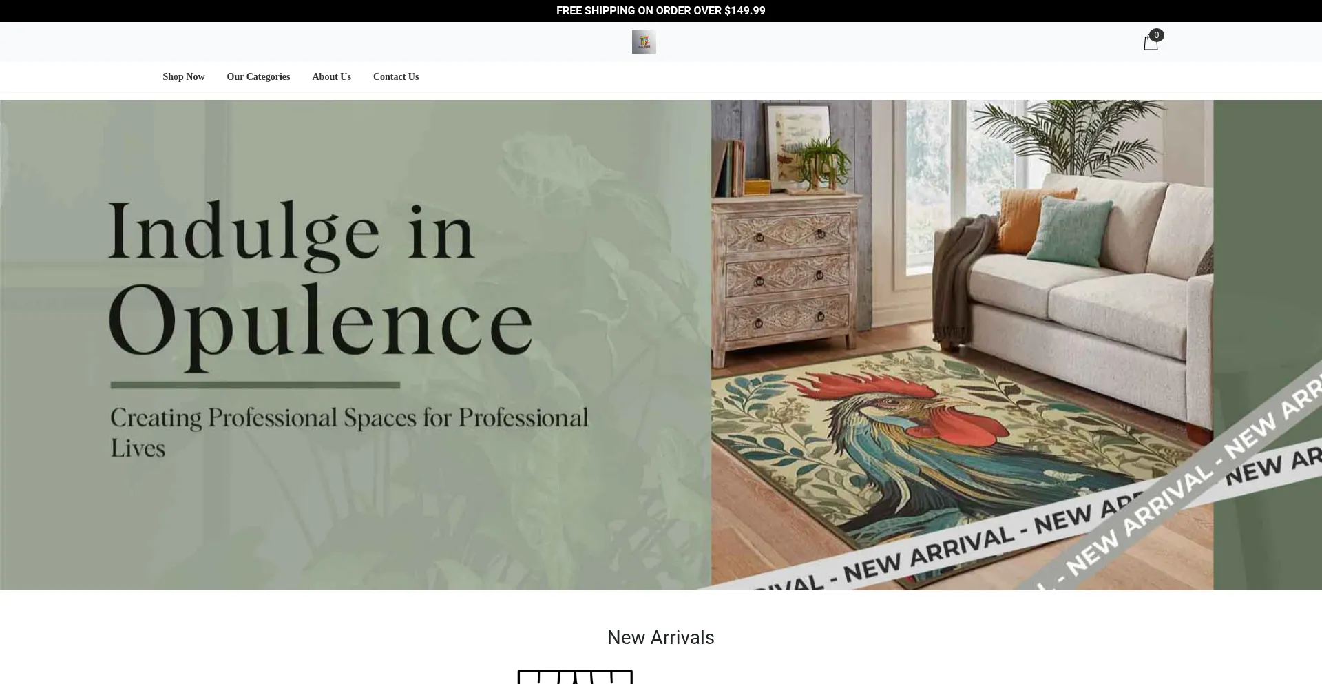 Website screenshot of Trendsportsshop.com