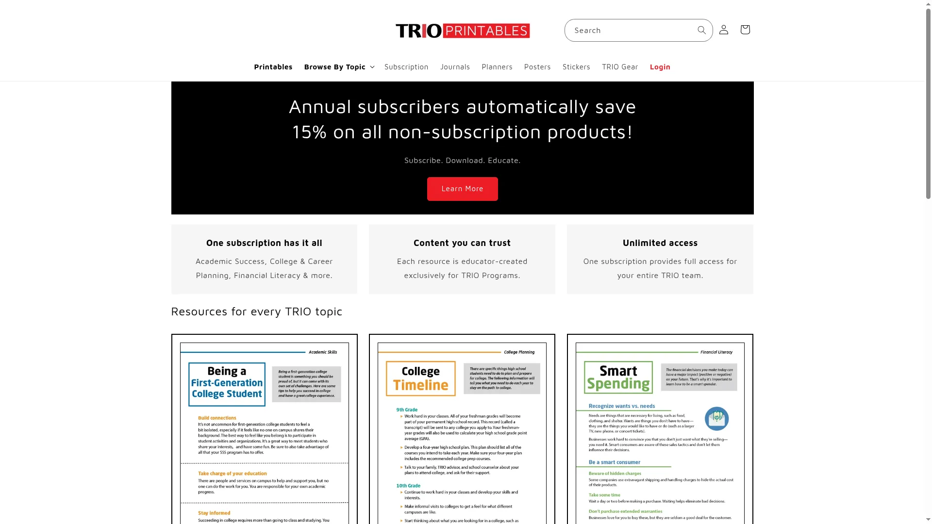 Trioprintables.com