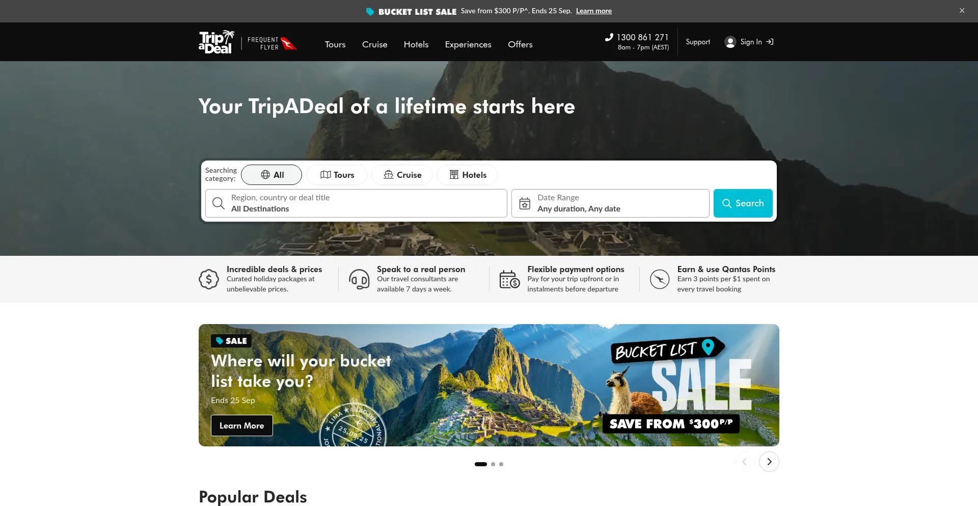 ¿És Seguro y Confiable Tripadeal.com.au?