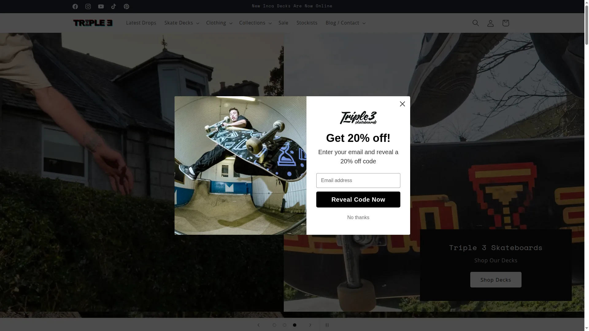 Triple3skateboards.co.uk