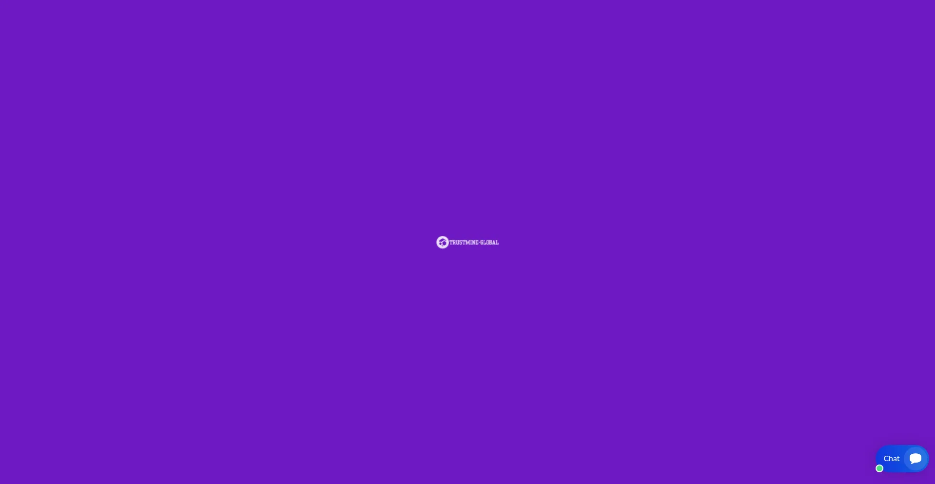 Website screenshot of Trustmine-global.com