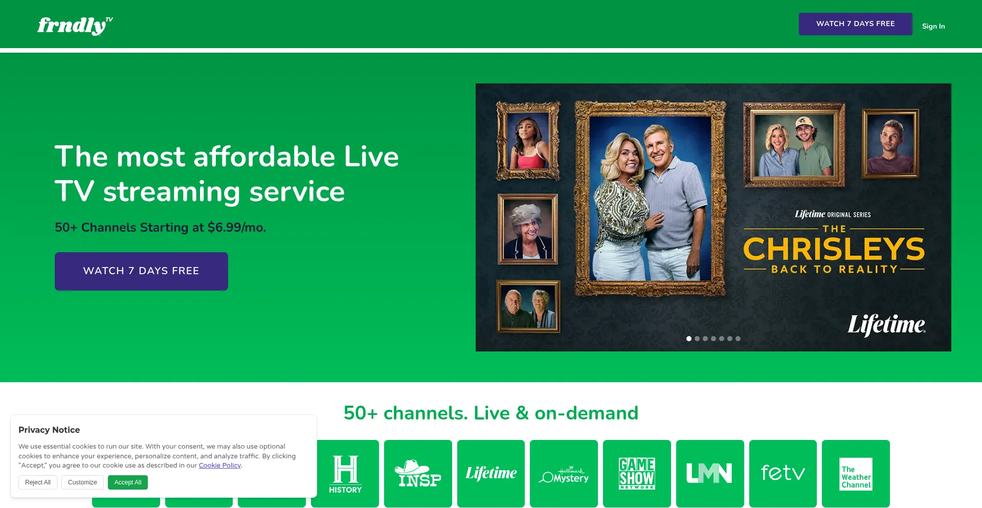 ¿És Seguro y Confiable Try.frndlytv.com?