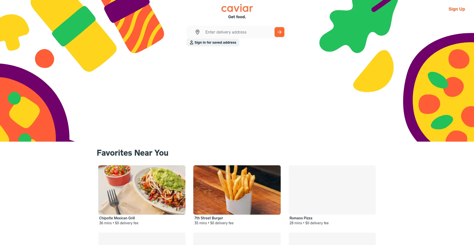Website screenshot of Trycaviar.com