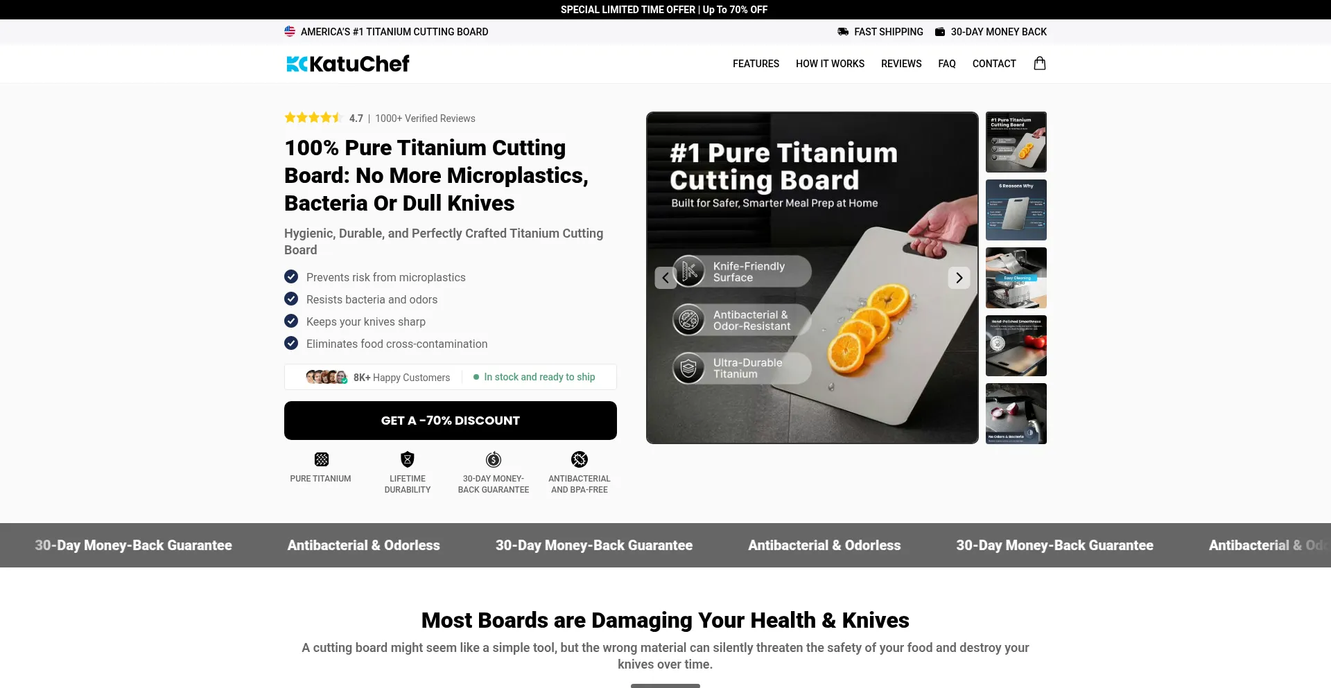 ¿És Seguro y Confiable Trykatuchef.com?