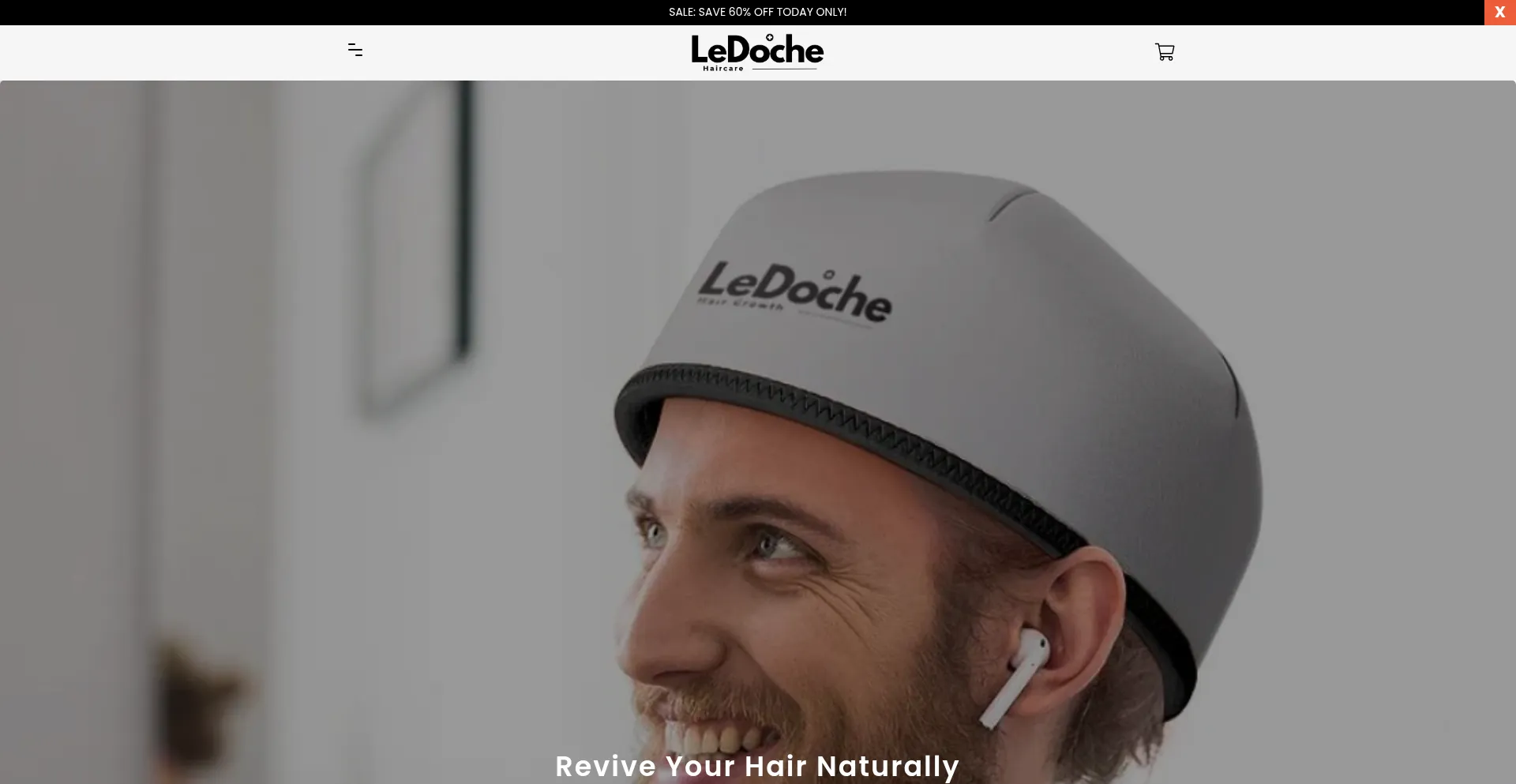 Website screenshot of Tryledoche.com
