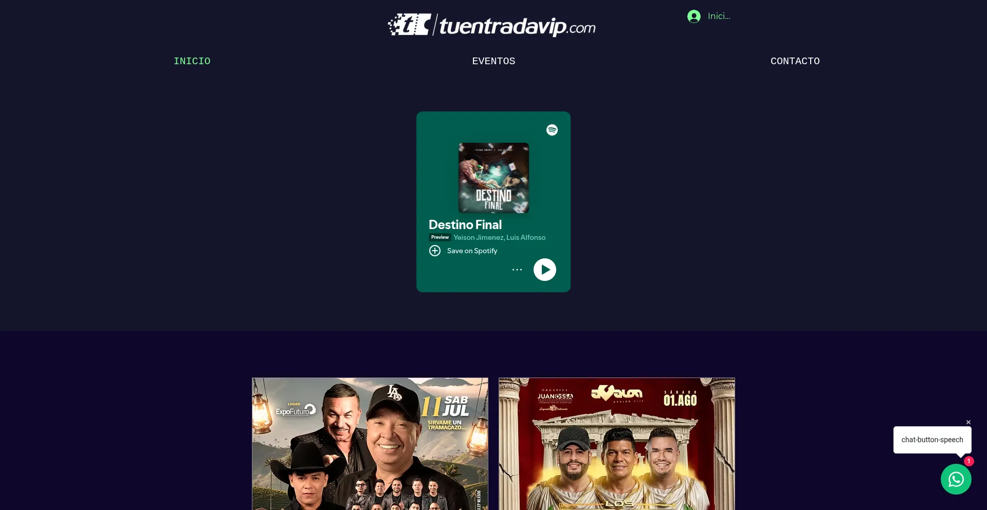 Tuentradavip.com
