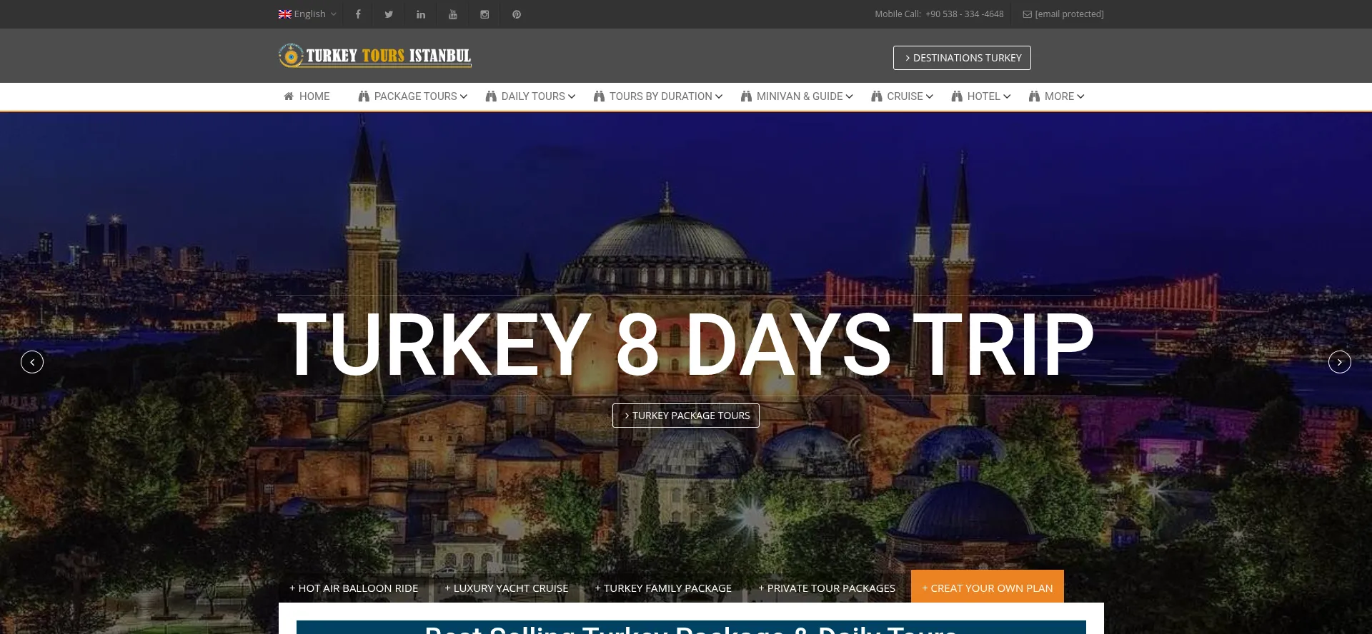 Turkeytoursistanbul.com