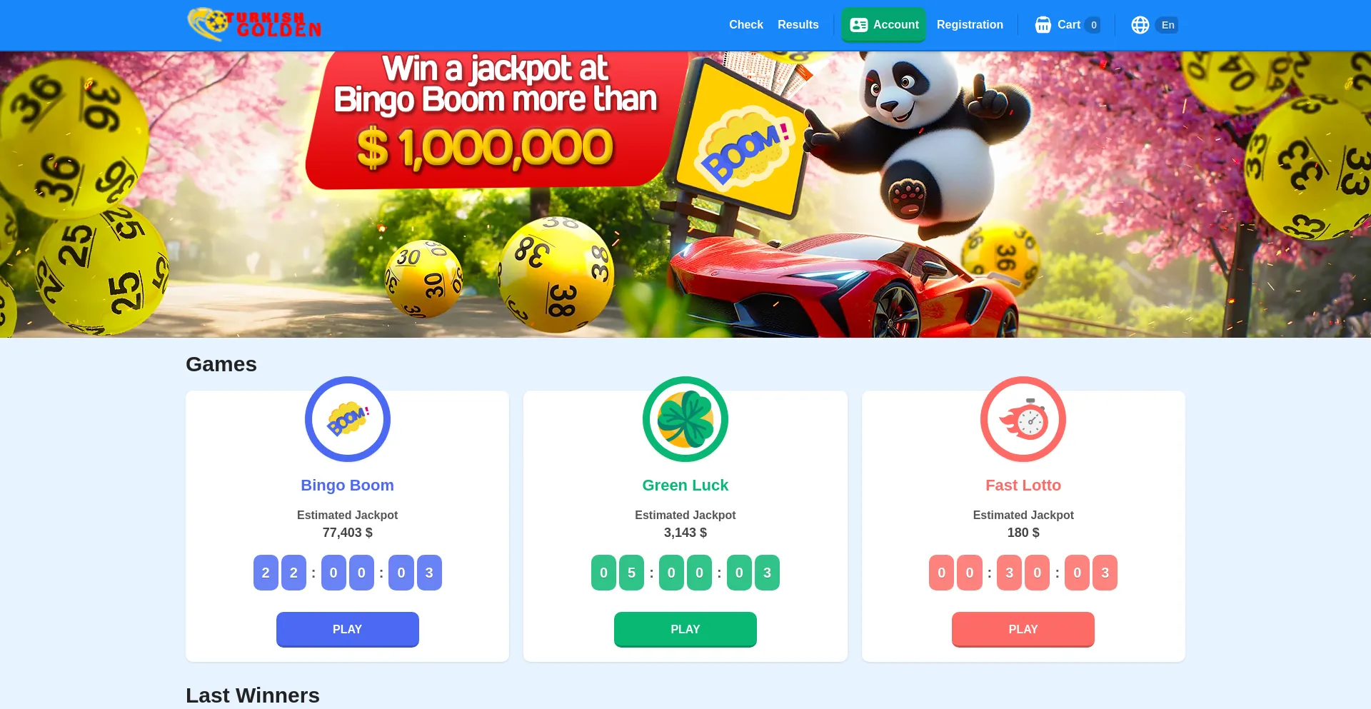 Website screenshot of Turkishgolden.com