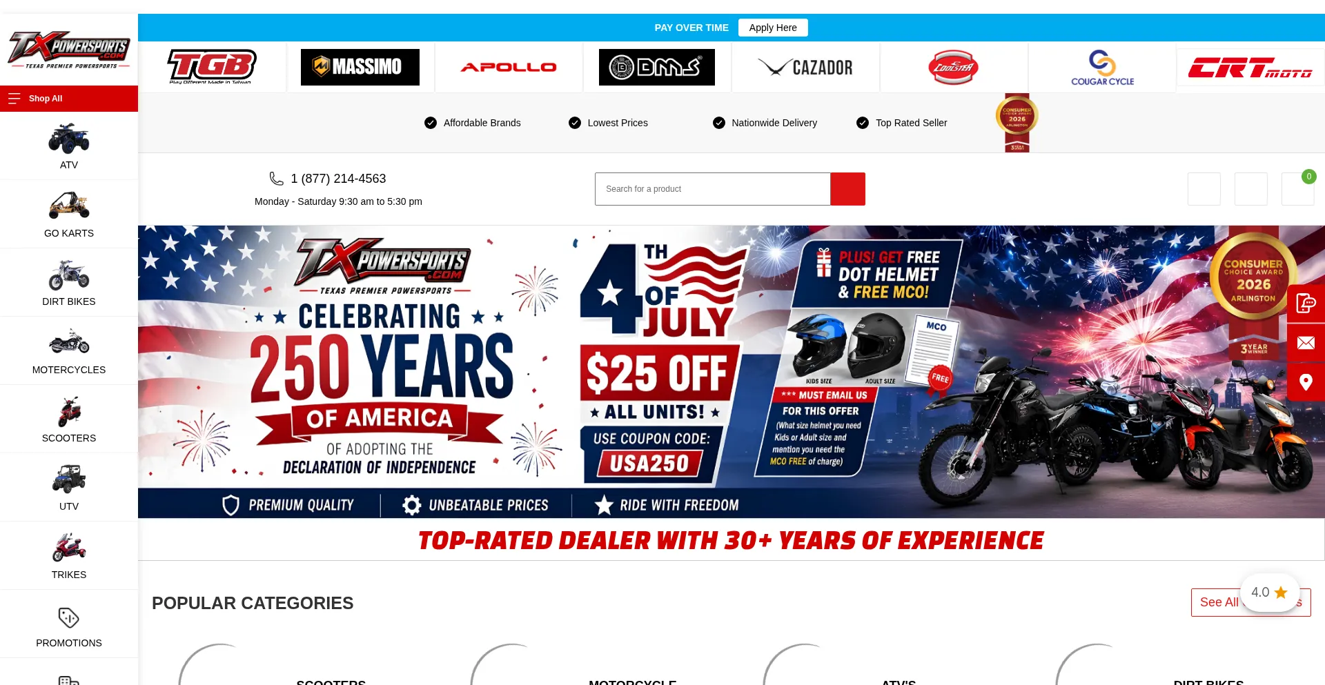 Txpowersports.com