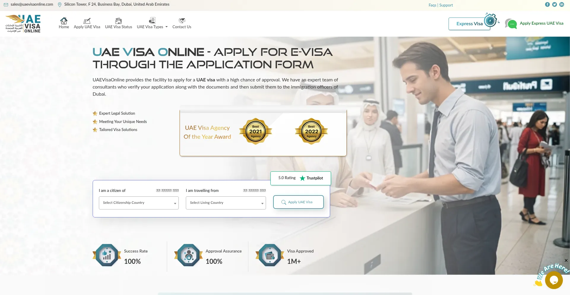 ¿És Seguro y Confiable Uaevisaonline.com?