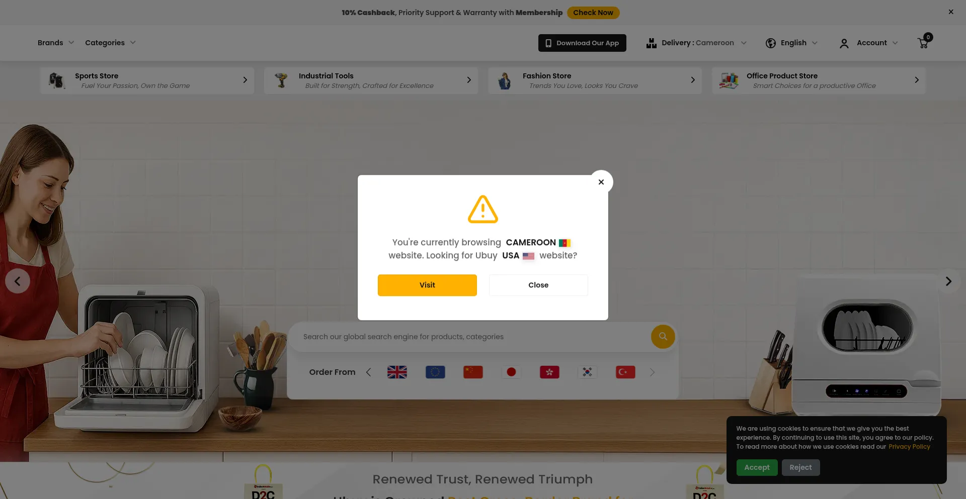 ¿És Seguro y Confiable Ubuy.cm?