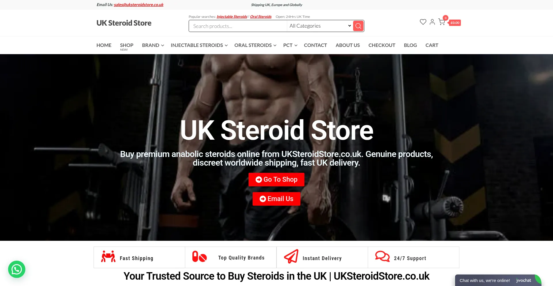 Uksteroidstore.co.uk