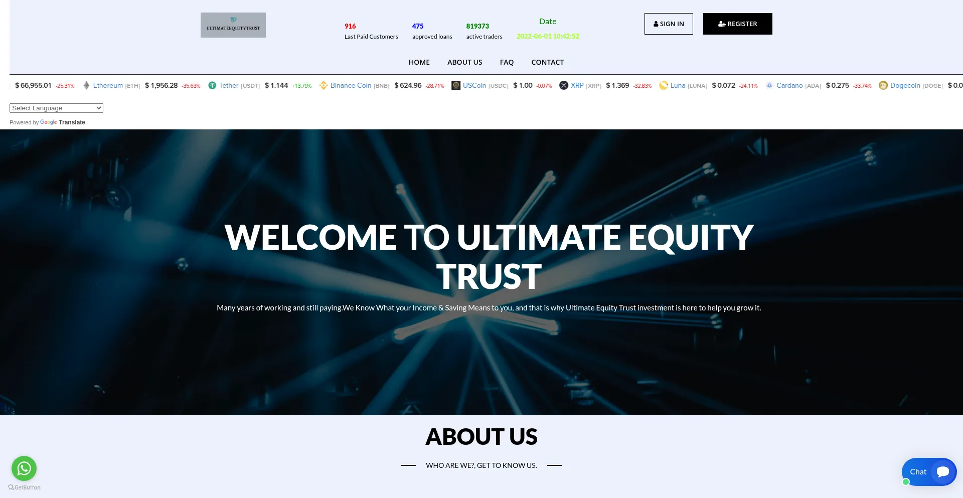 Ultimateequitytrust.com