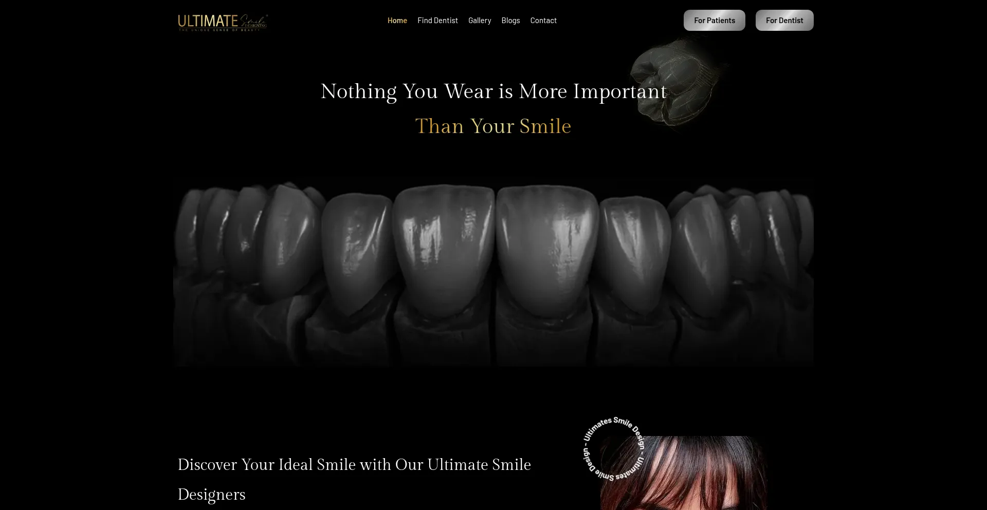 Ultimatesmiledesign.com Screenshot
