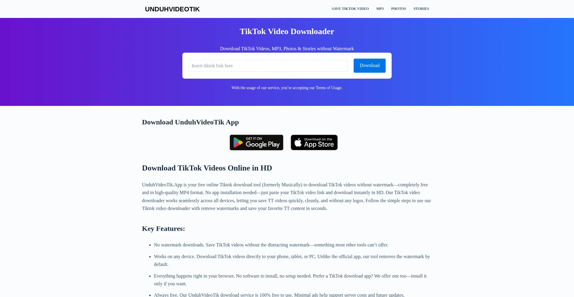 Unduhvideotik.app