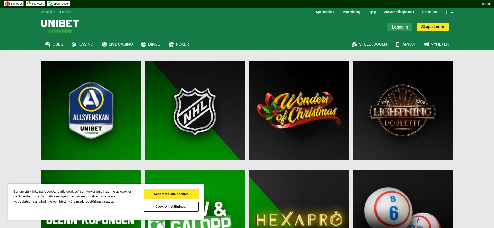 ¿És Seguro y Confiable Unibet.se?
