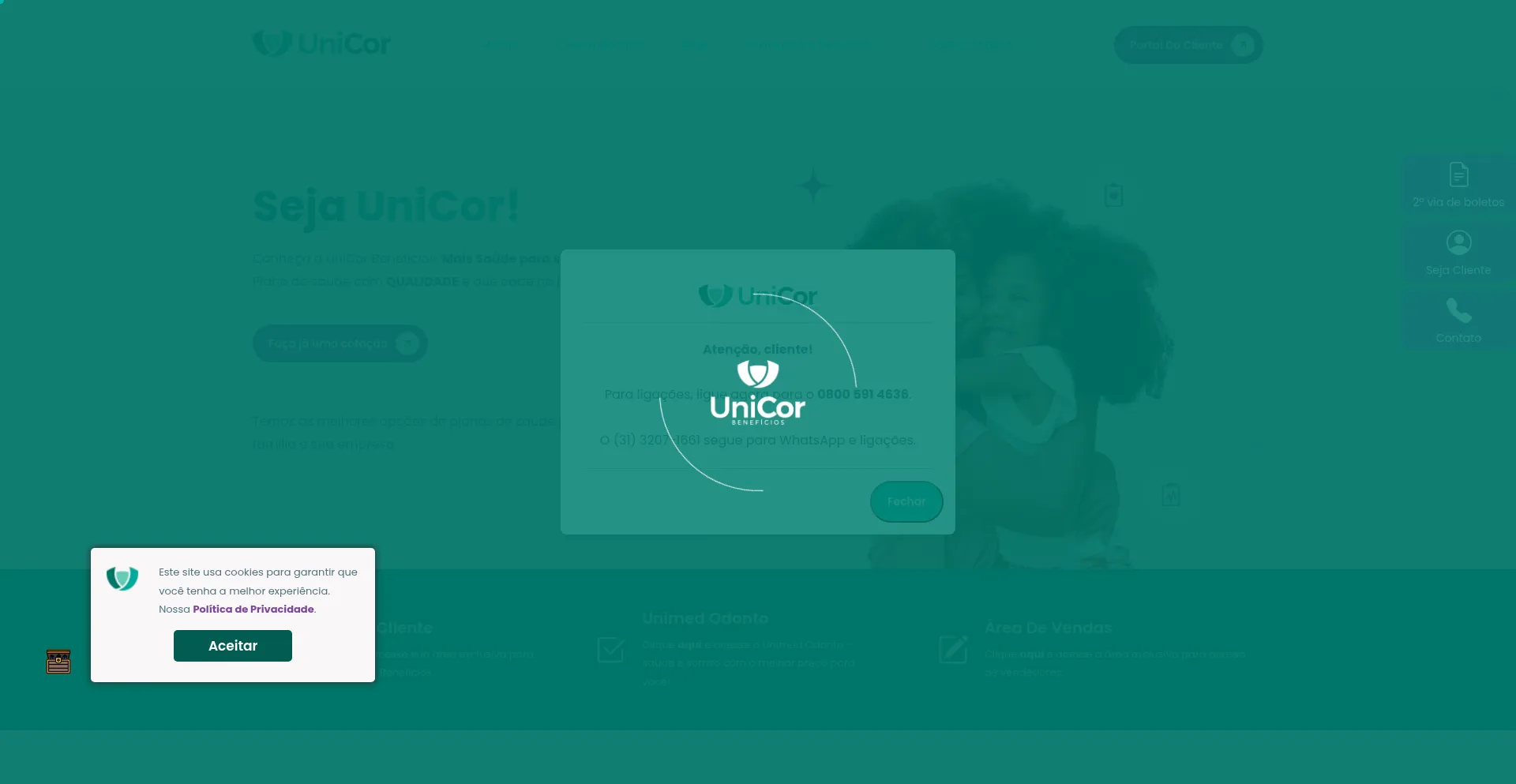 ¿És Seguro y Confiable Unicorbeneficios.com.br?