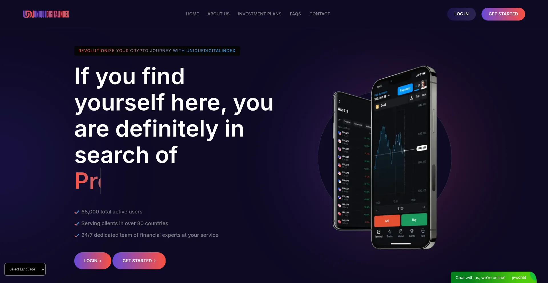 ¿És Seguro y Confiable Uniquedigitalindex.com?