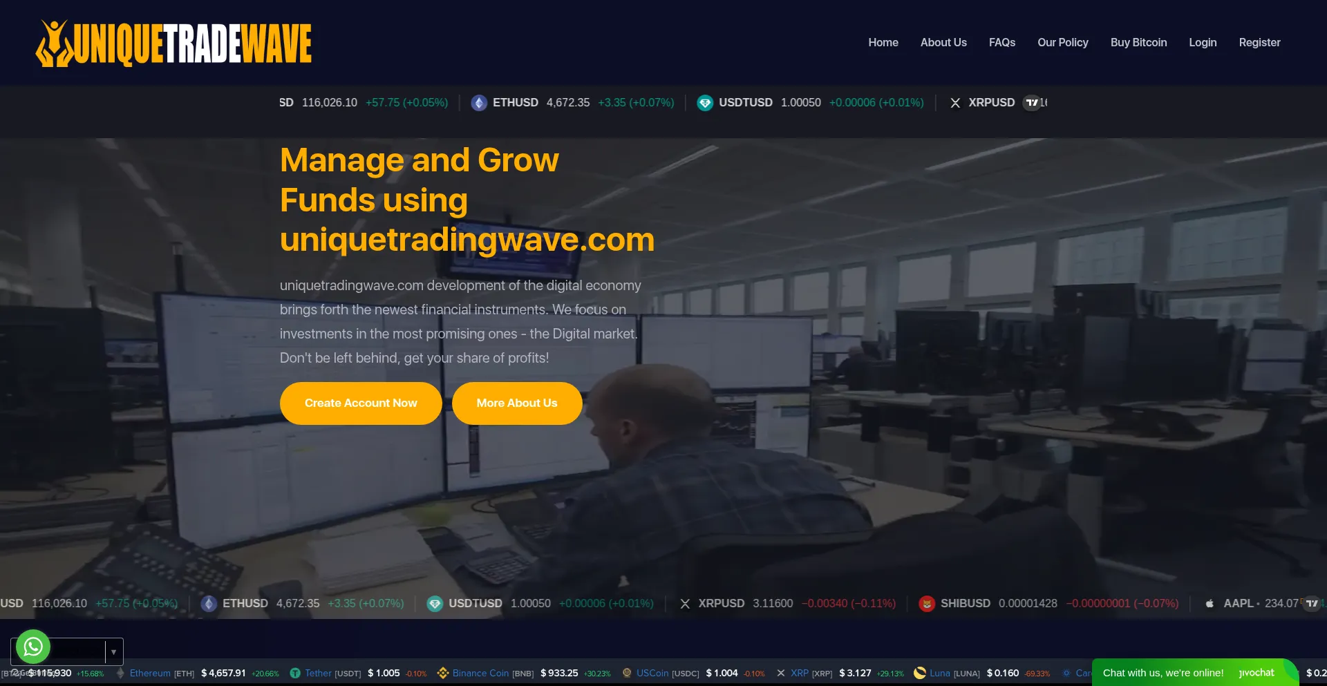 ¿És Seguro y Confiable Uniquetradingwave.com?