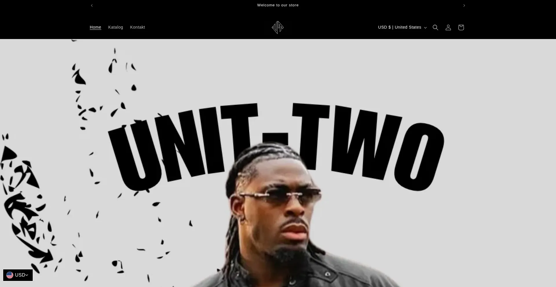 Website screenshot of Unit-two.com