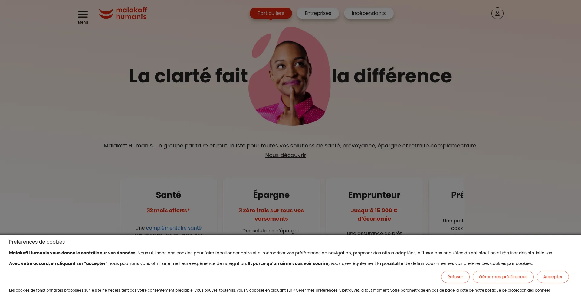 ¿És Seguro y Confiable Univers.malakoffhumanis.com?