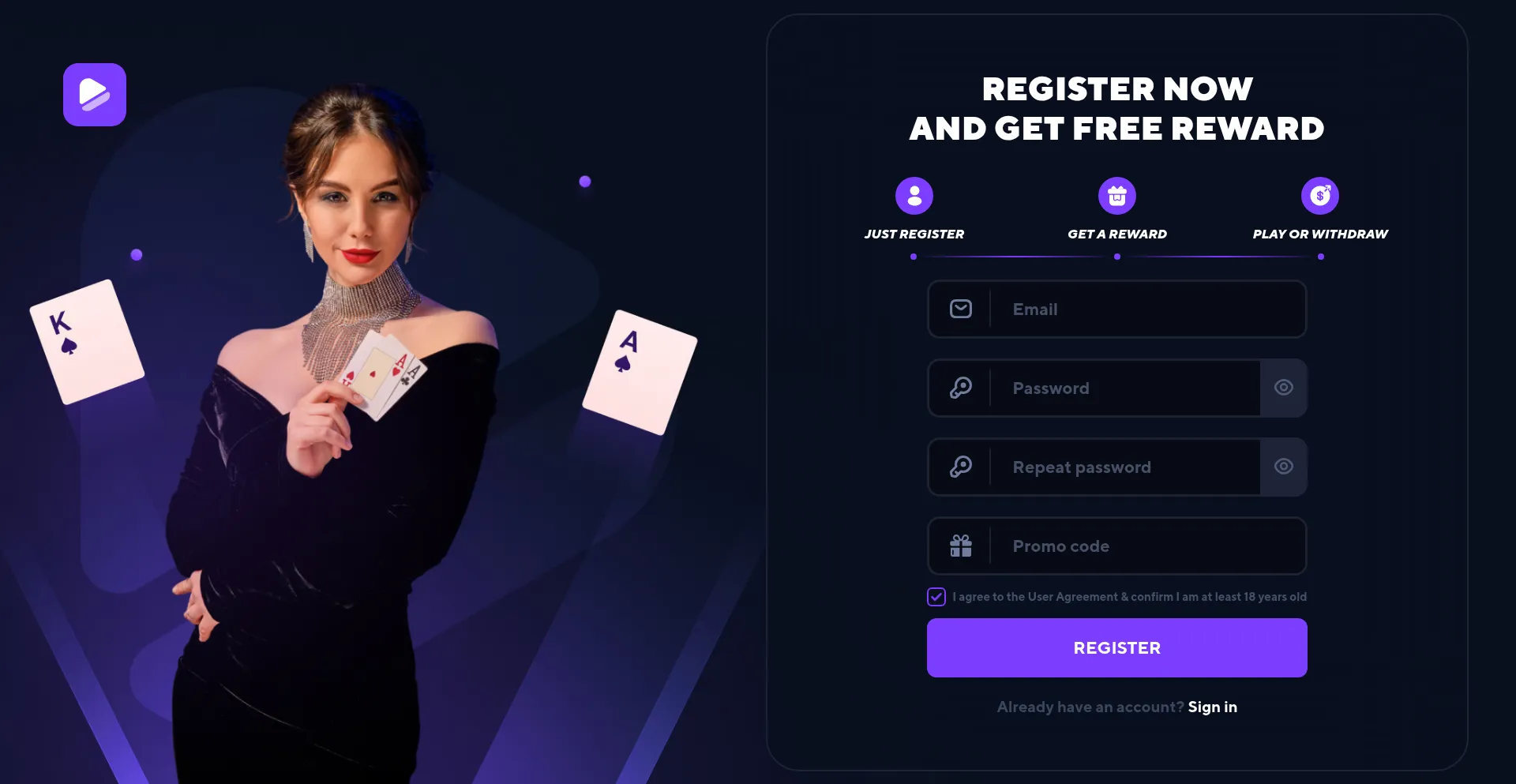 Website screenshot of Upnexy.com