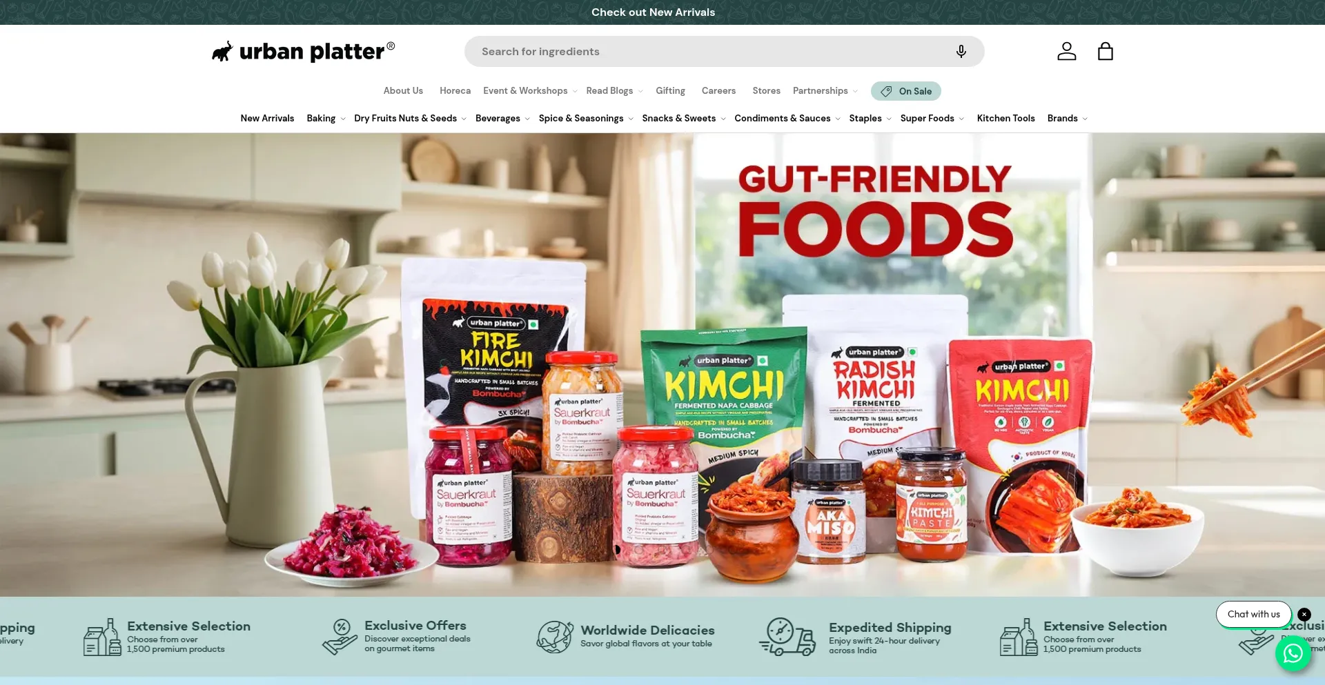 Website screenshot of Urbanplatter.com