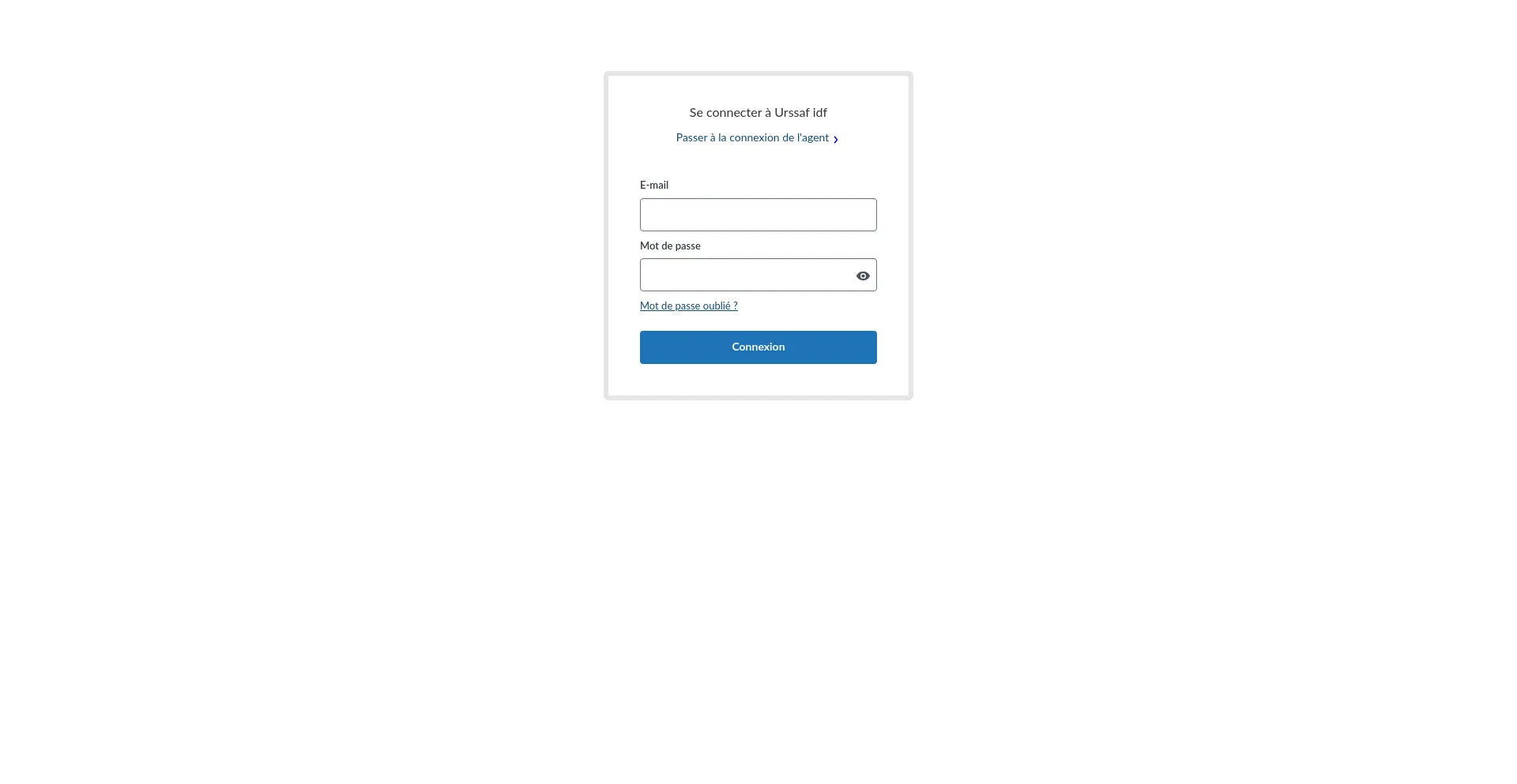 Website screenshot of Urssafidf.zendesk.com