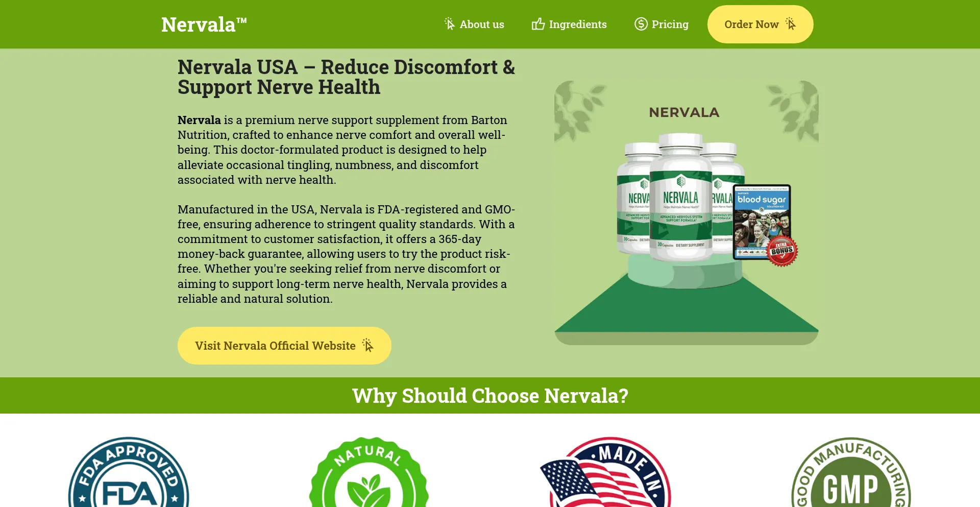 ¿És Seguro y Confiable Us-en--nervala.com?
