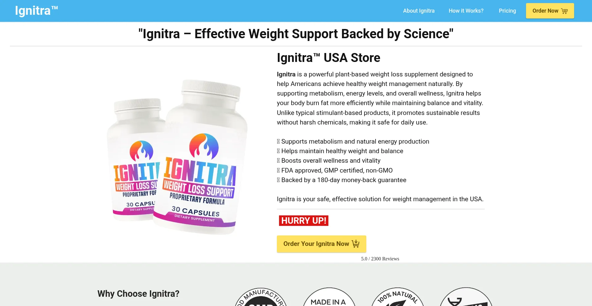 ¿És Seguro y Confiable Us-us--ignitra.com?