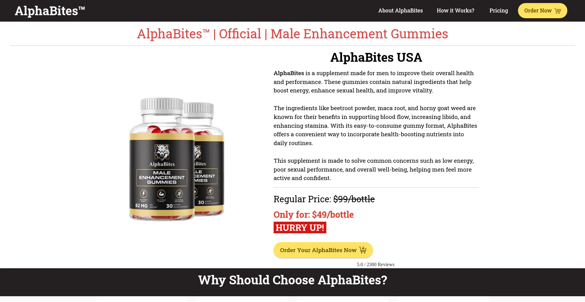 Website screenshot of Usa-en-alphabites.com