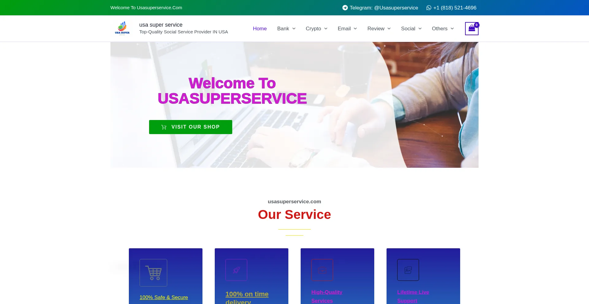 ¿És Seguro y Confiable Usasuperservice.com?