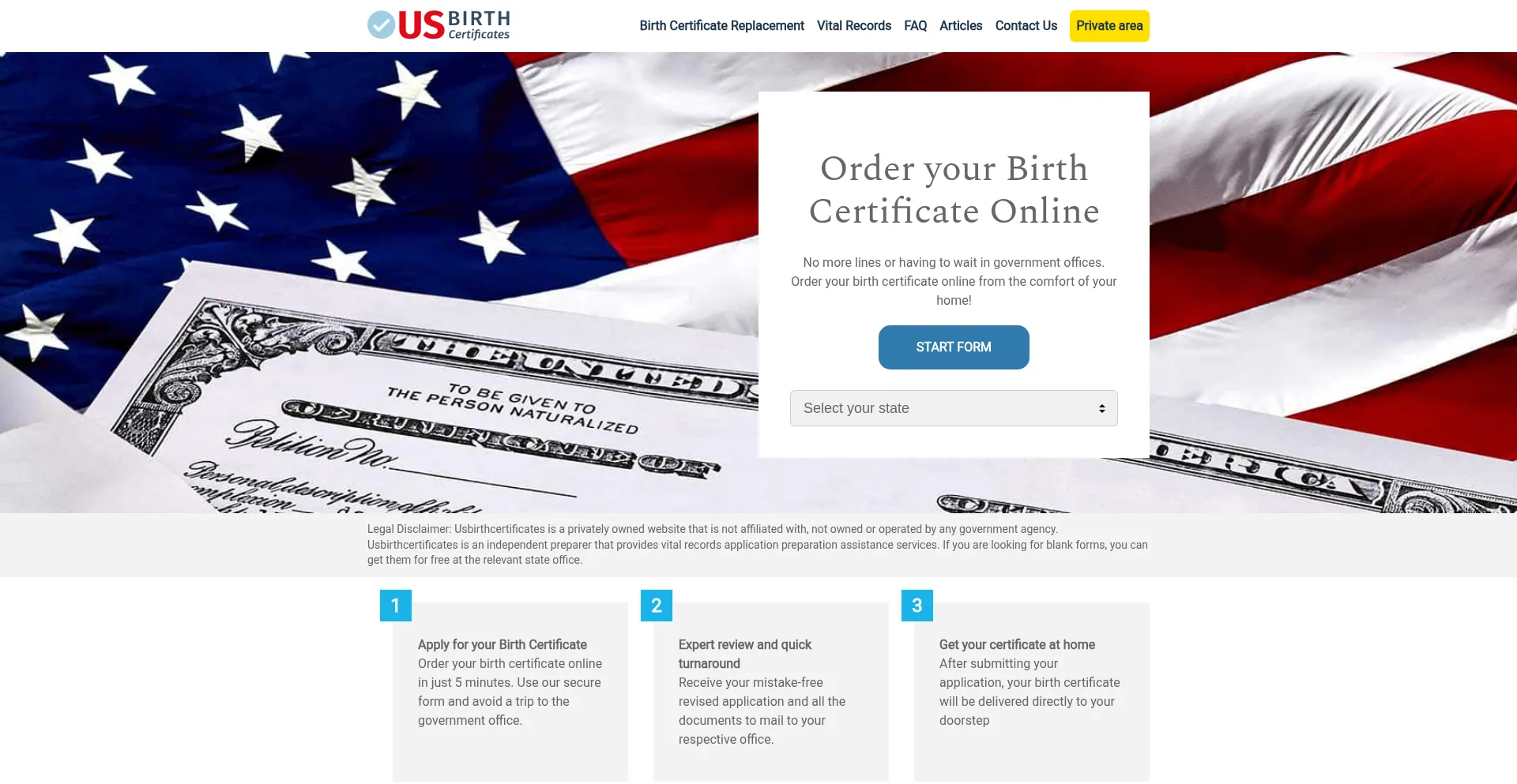 Usbirthcertificates.com
