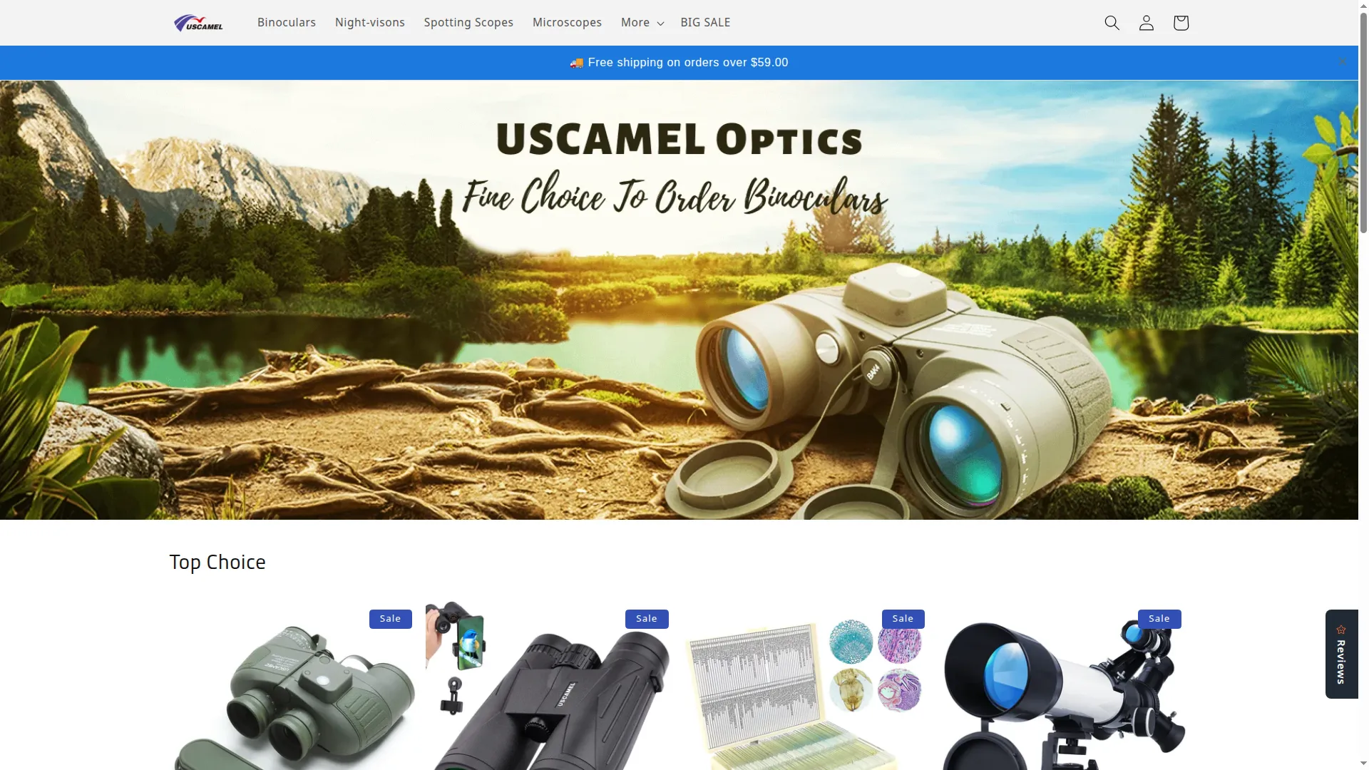 Uscameloptics.com