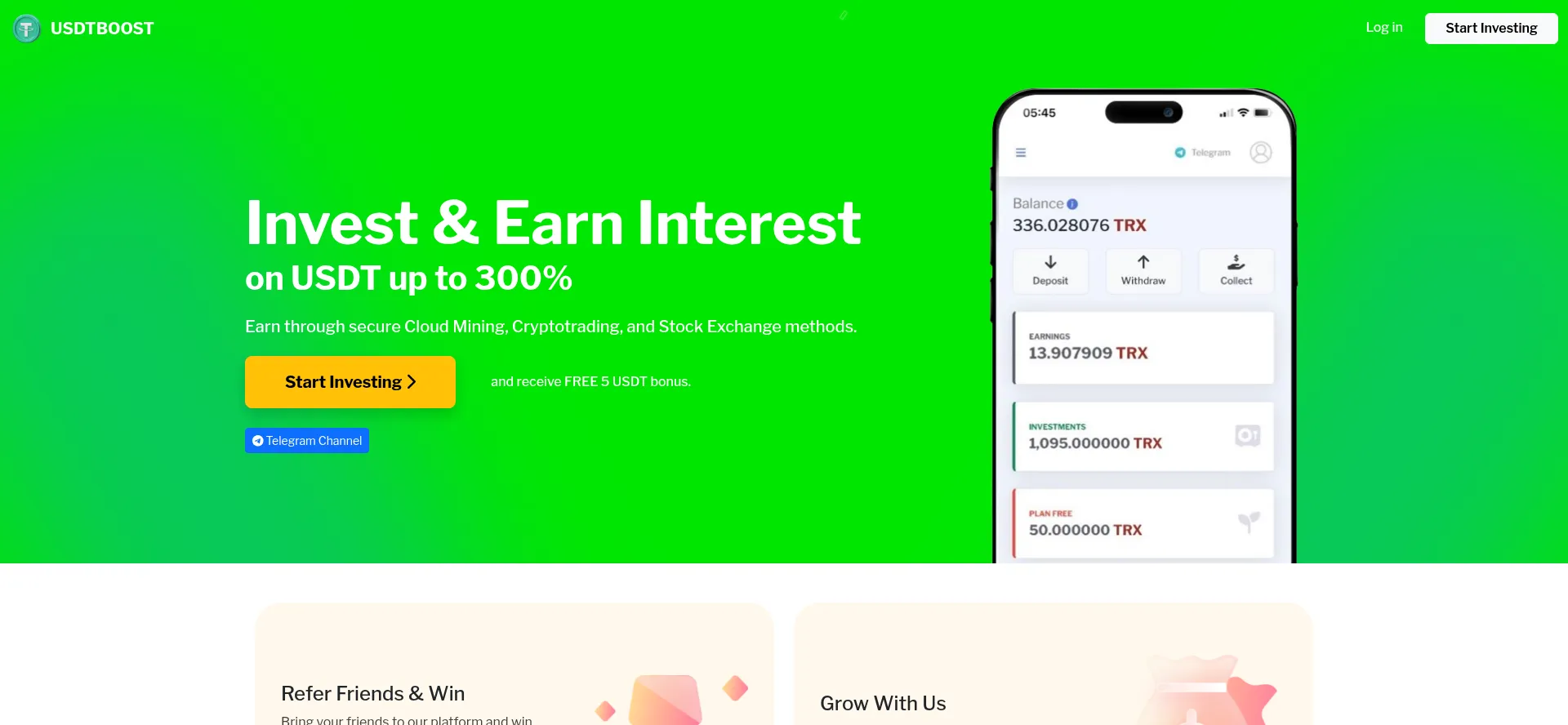 ¿És Seguro y Confiable Usdtboost.pro?