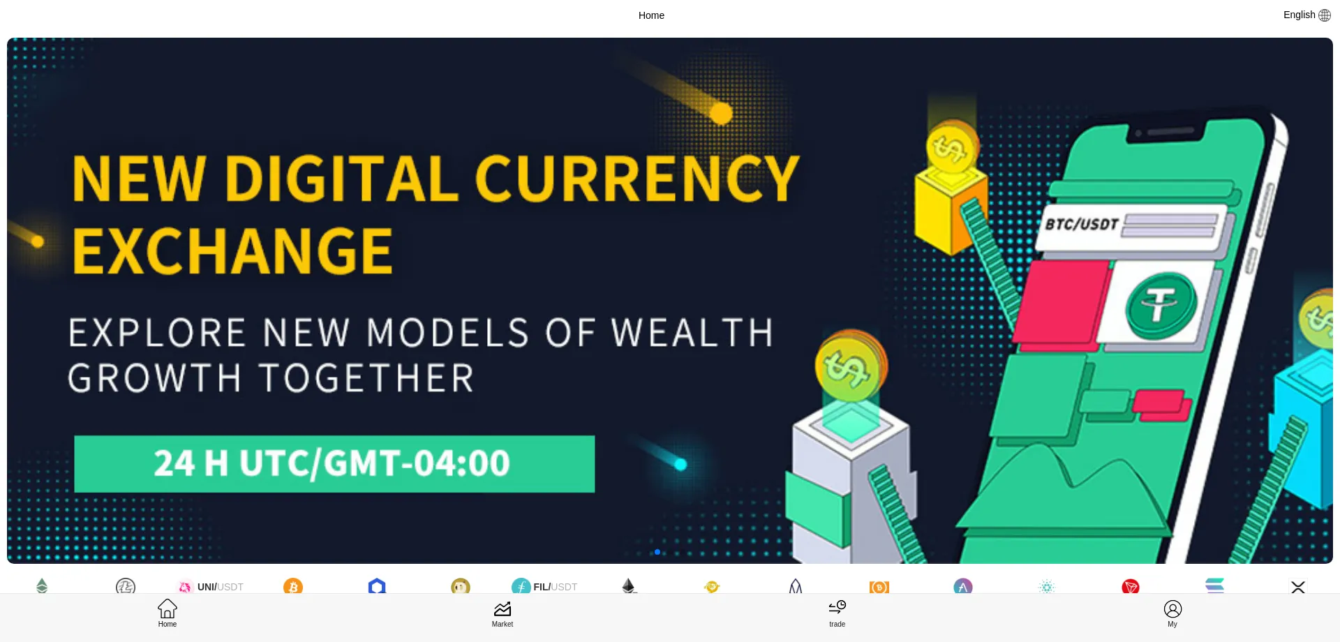 Website screenshot of Usdtxmz.com