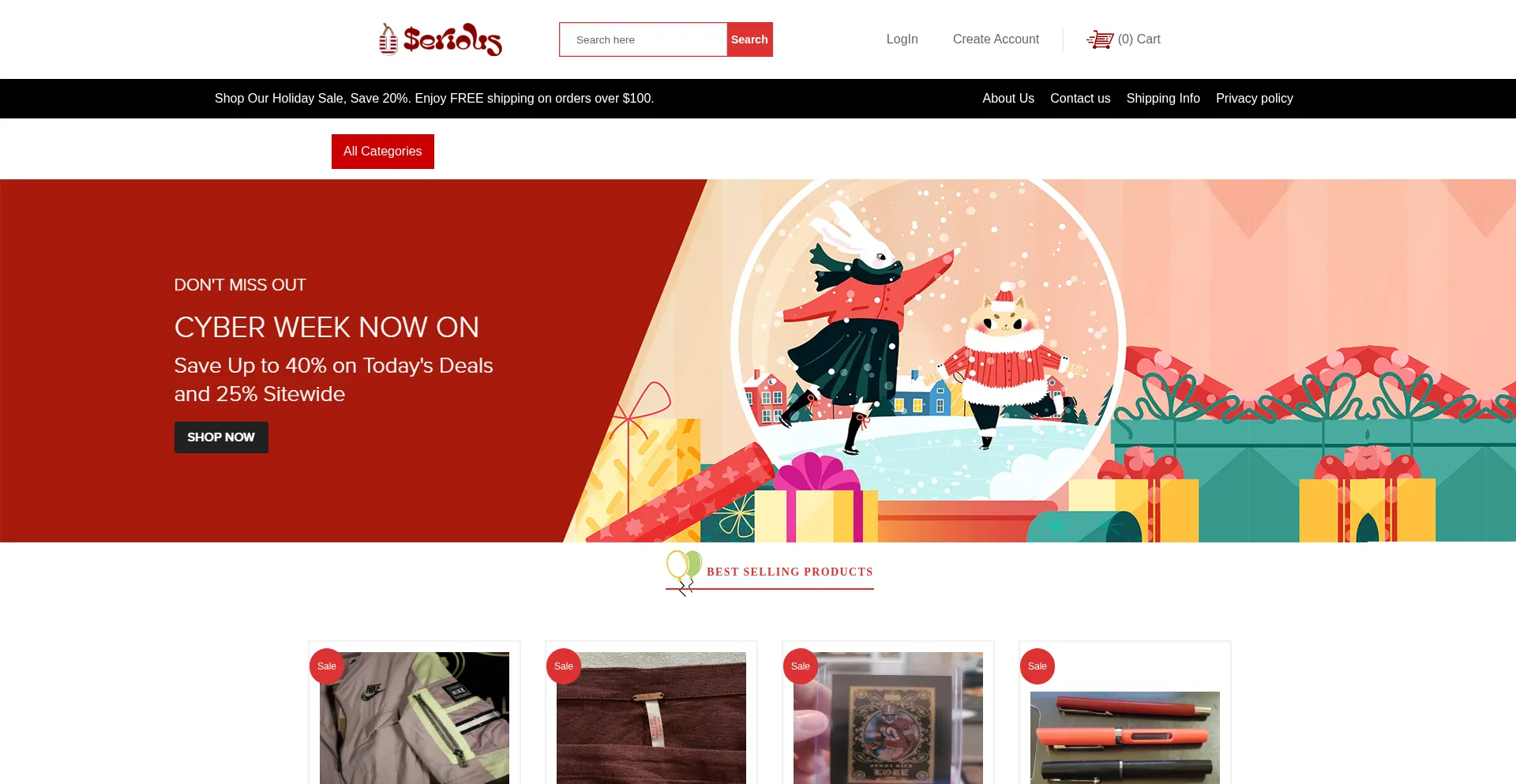 Website screenshot of Uslook.beerpeople.website