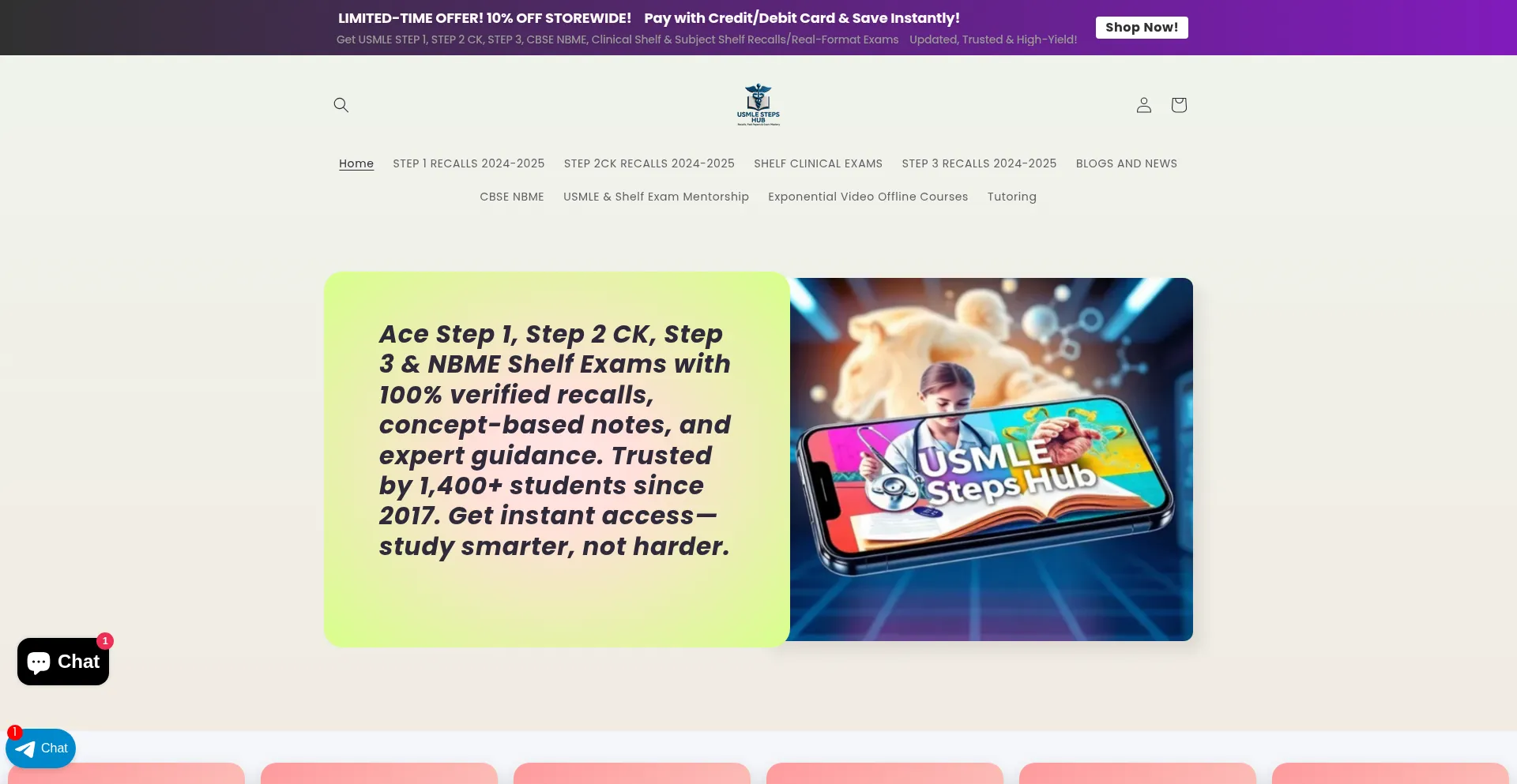 Usmlesteprecalls.com