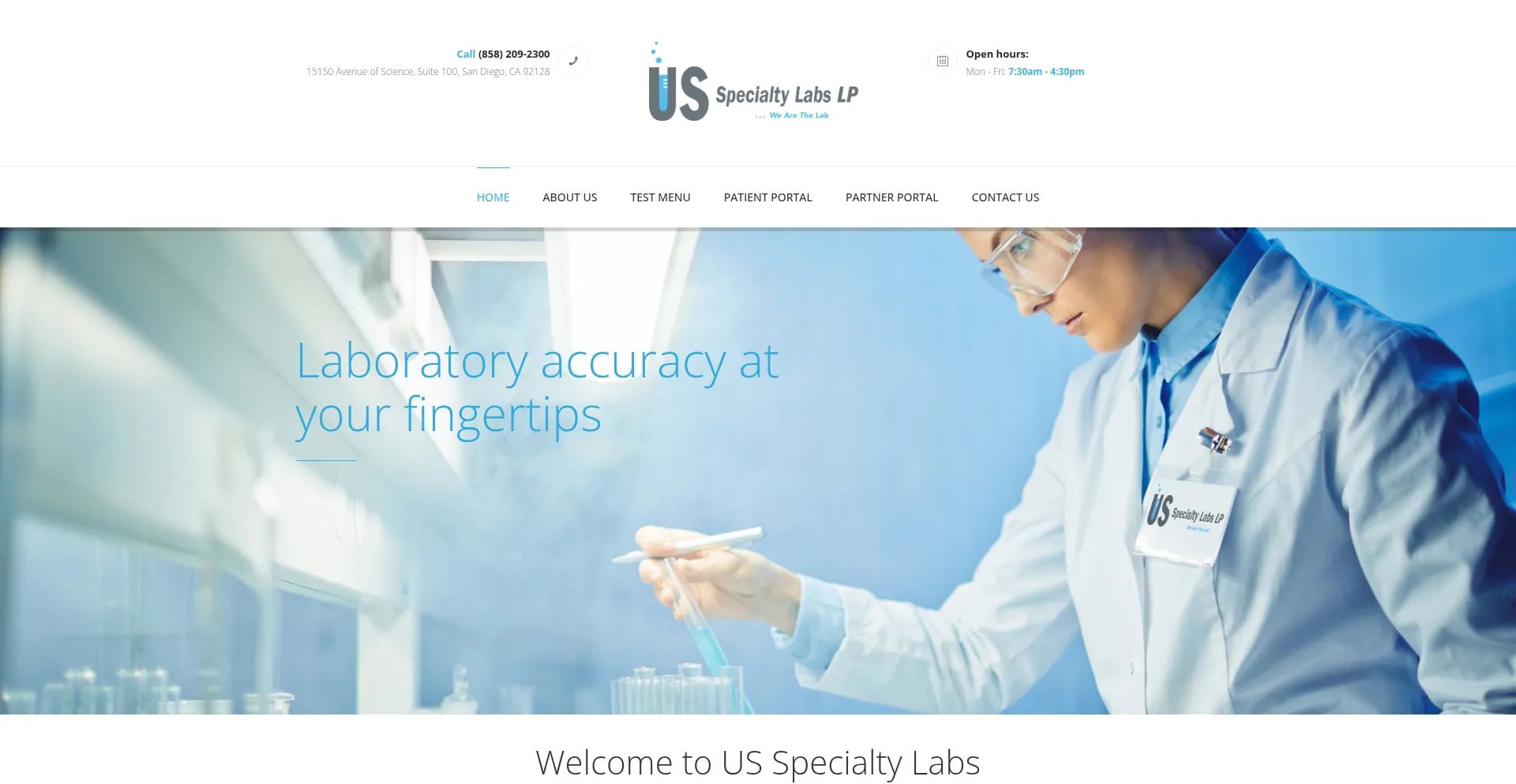 ¿És Seguro y Confiable Usspecialtylabs.com?