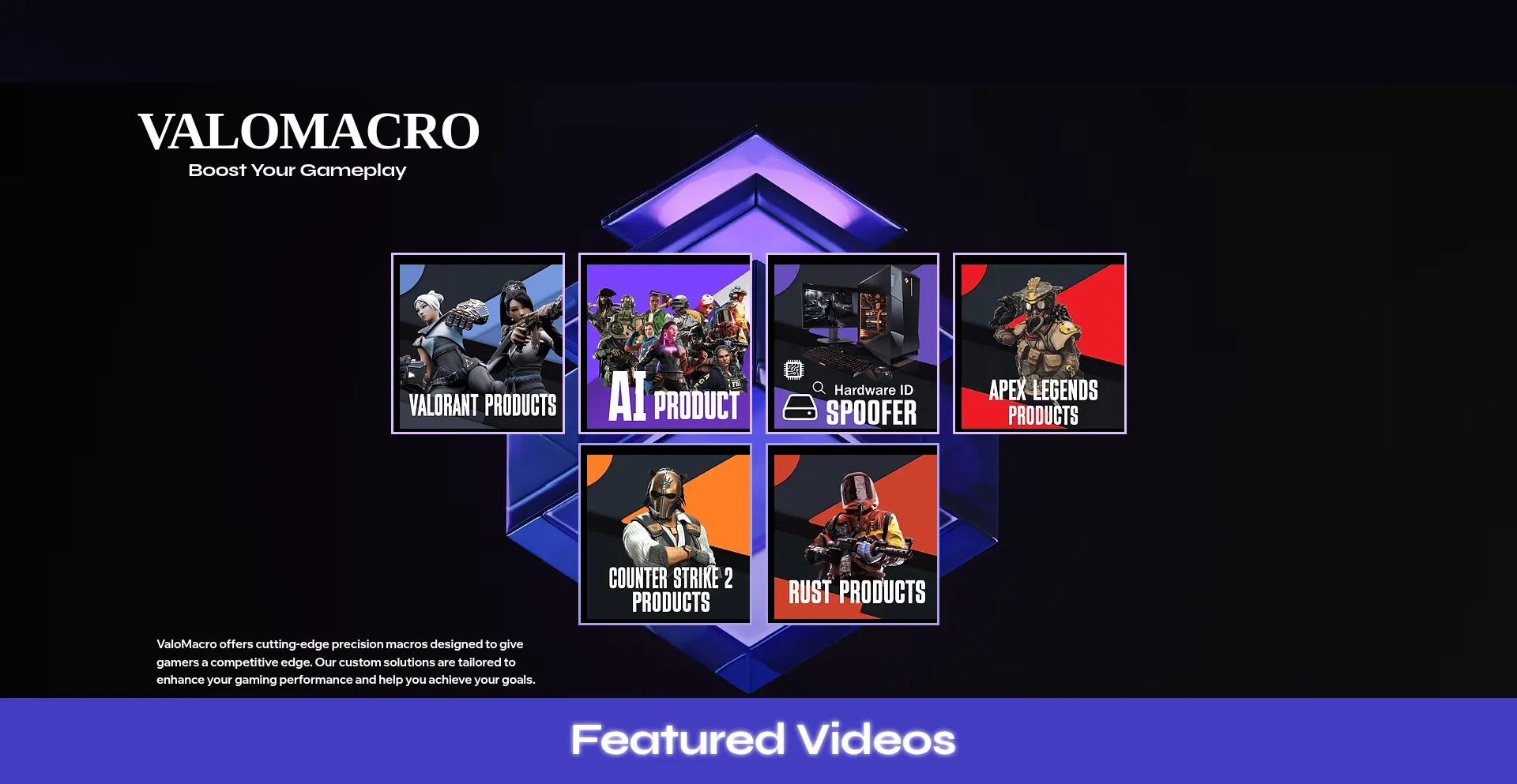 Valomacro.com Screenshot