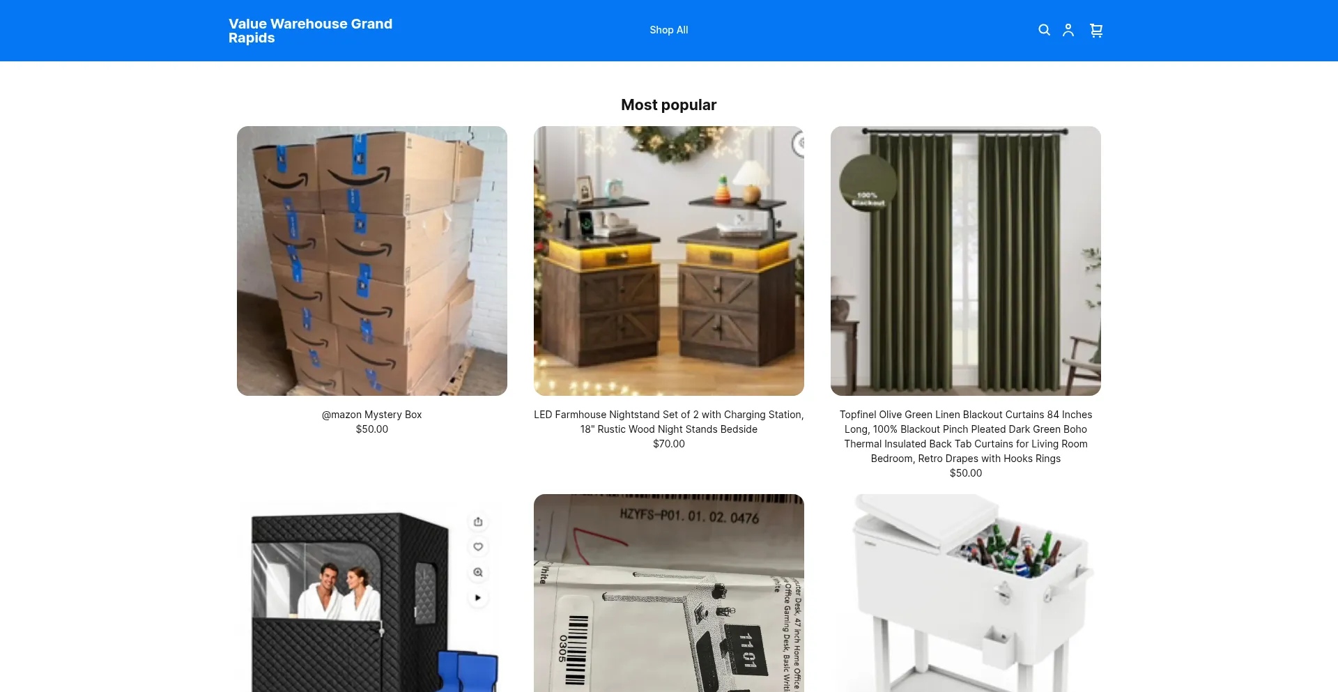 ¿És Seguro y Confiable Valuewarehousegrandrapids.com?