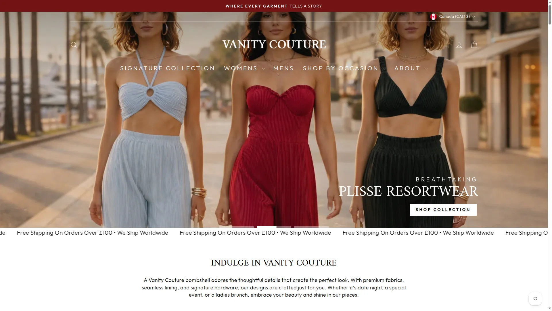 Vanitycouture.com