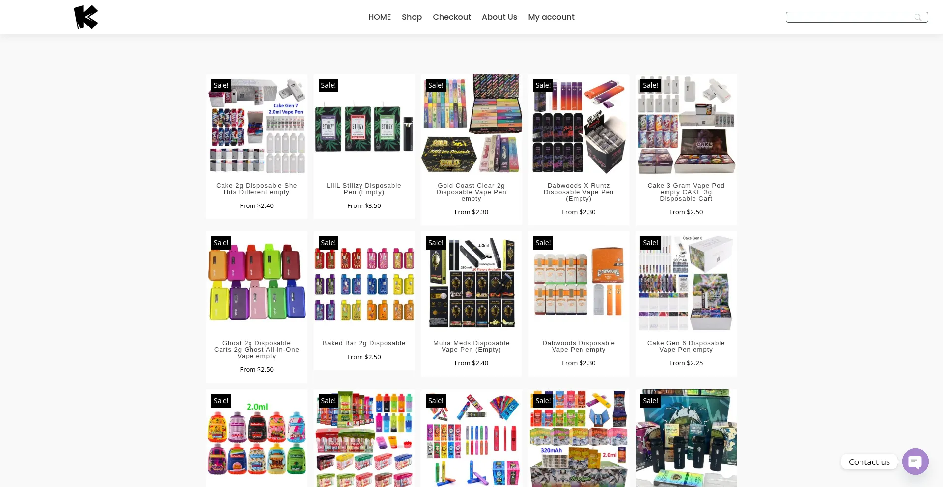 Vapkk.com Screenshot