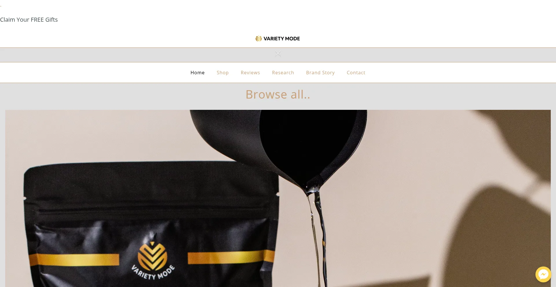Varietymode.com Screenshot