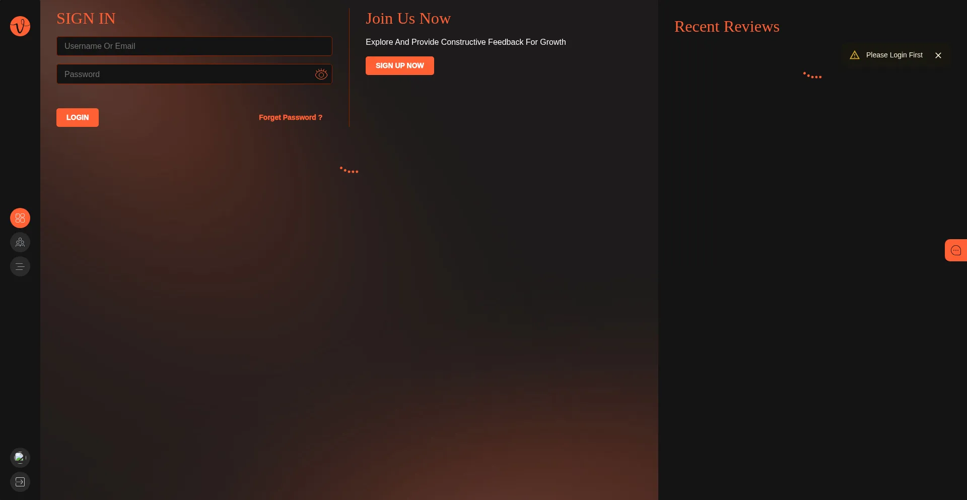 Website screenshot of Vectorinc.net