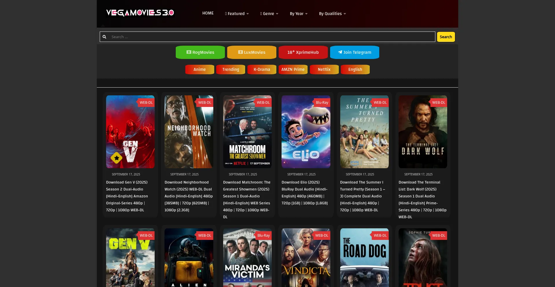 ¿És Seguro y Confiable Vegamovies.menu?