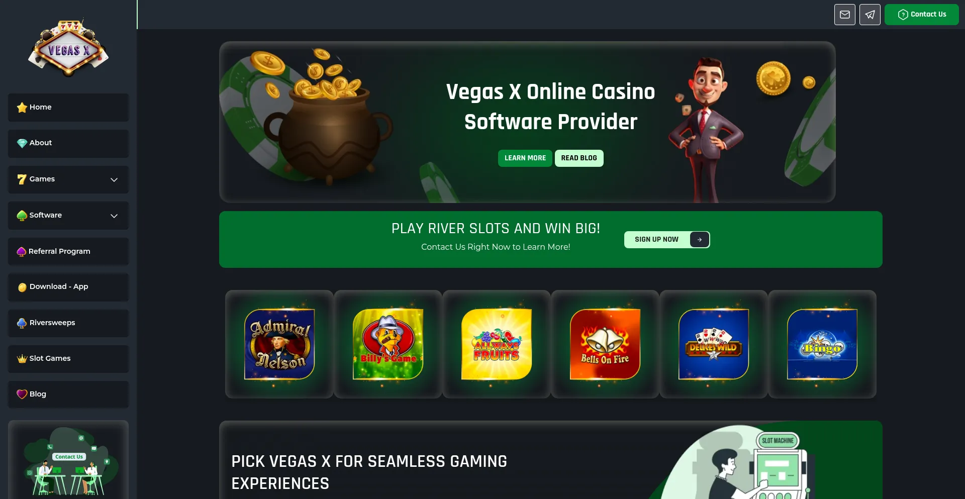 Vegas-x.net Screenshot