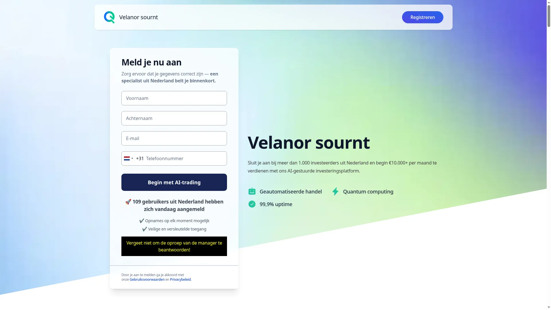 Velanorsournttrade.com