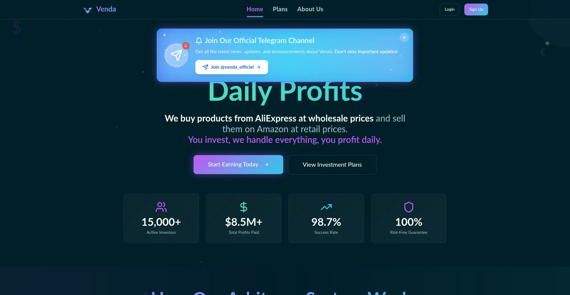 Venda-investing.online